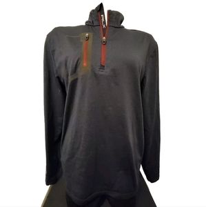 Women's RLX Pullover Ralph Lauren Small Golf 1/4 Zip Navy Long Sleeve Stretch